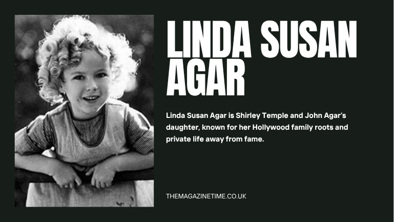 Linda Susan Agar with Shirley Temple family photo