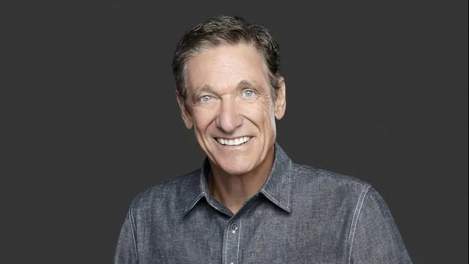 Maury Povich hosting his famous daytime talk show Maury
