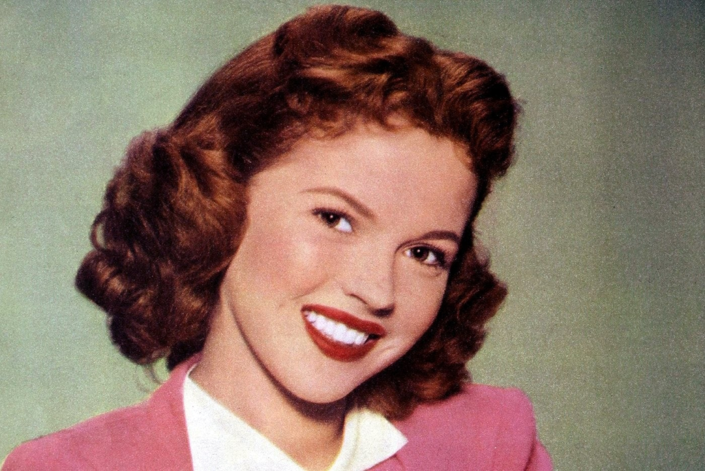 Linda Susan Agar childhood photo with Shirley Temple