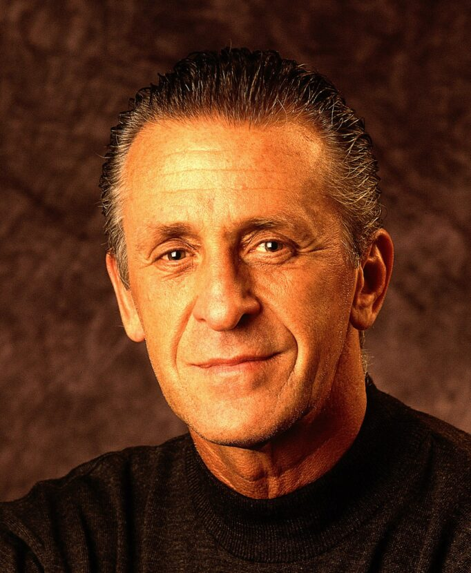 Chris Rodstrom and her husband Pat Riley together
