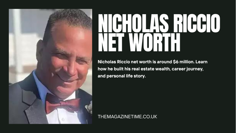 Nicholas Riccio net worth $6 million real estate businessman portrait