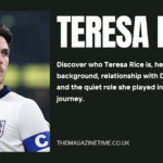 Teresa Rice with her son Declan Rice during a family moment outside football life