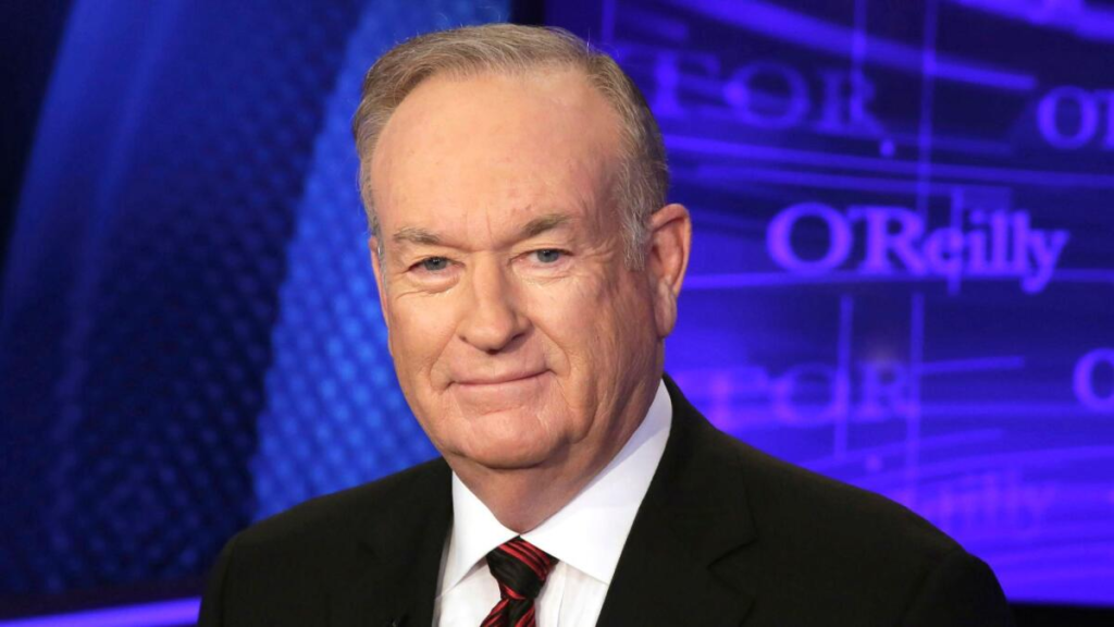 Bill O’Reilly and Maureen E. McPhilmy old photo