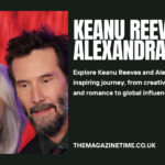 Keanu Reeves and Alexandra Grant attending a red carpet event together